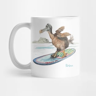 Dodo goes boardsailing Mug